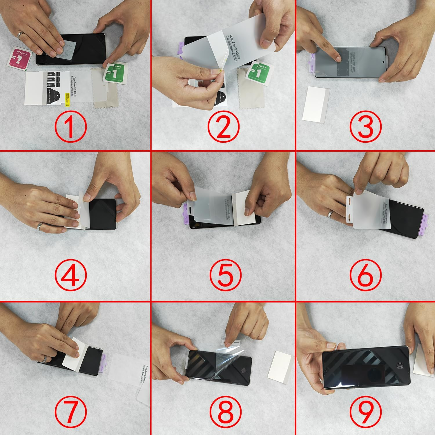 Nvskvd Protective Film for Oneplus 13, Pack of 3 TPU Screen Protectors, Clear HD Soft Hydrogel Film, HD Transparent TPU Hydrogel Film image number 2