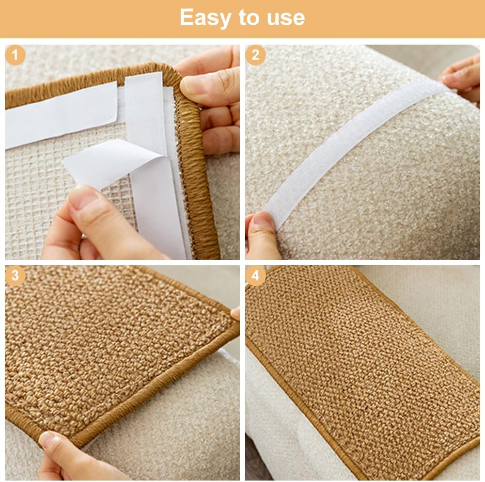 Cat Scratching Mat, Cat Scratching Boards, Scratching Pads for Cats, Prevent Your Cat from Scratching Your Sofa and Other Furniture for Sofas, Doors, Beds, Tables, Walls, 30 X 60 Cm