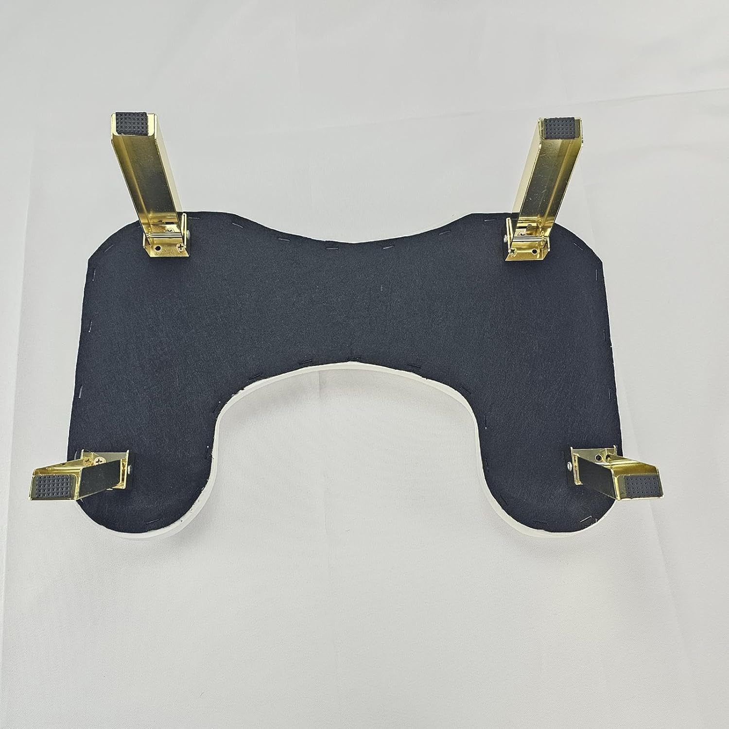 Perfeclan PU Leather U Shape Arm Rest, Nail Hand Pillow, Portable Comfortable Nail Art Accessories, Manicure Armrest for Personal Home, White image number 2