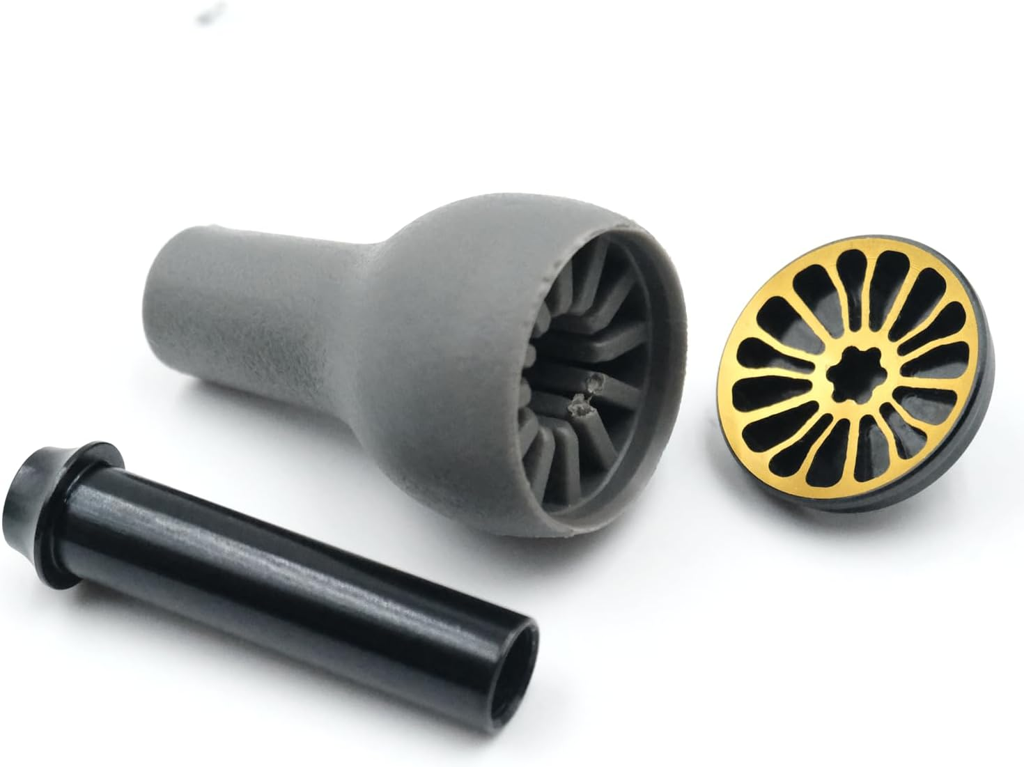 TPE Grey Reel Power Knob 27Mm Compatible for Shimano Daiwa Spinning & Baitcasting Reel image number 6