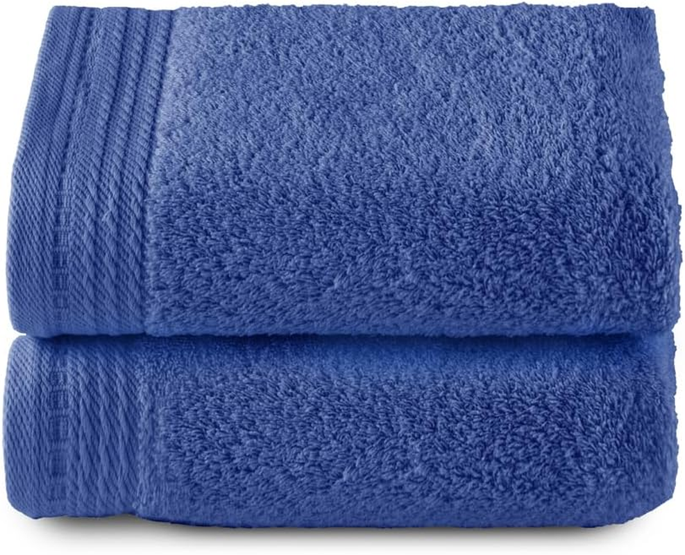 Top Towel - Premium - Large Bath Towels - Bath Towels - 2 Hand Towels - 50 X 100 Cm - 100% Cotton - 600 G - Red