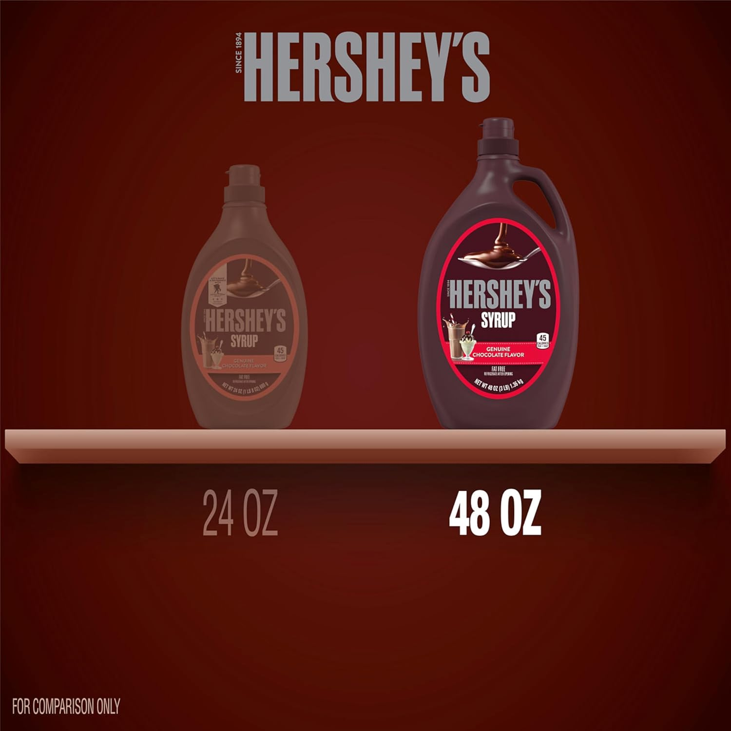 Hershey'S, Chocolate Syrup, 48 Oz image number 5