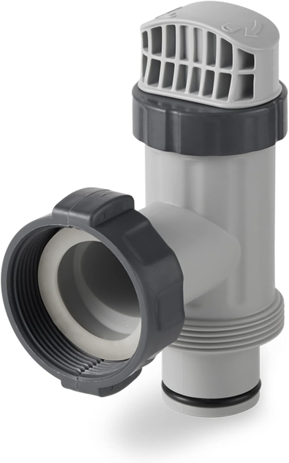 Intex 26004E above Ground Swimming Pool Inlet Air Water Jet Replacement Part Kit; Includes Plunger Valve, Strainer Connector, Strainer Grid, Etc. image number 1