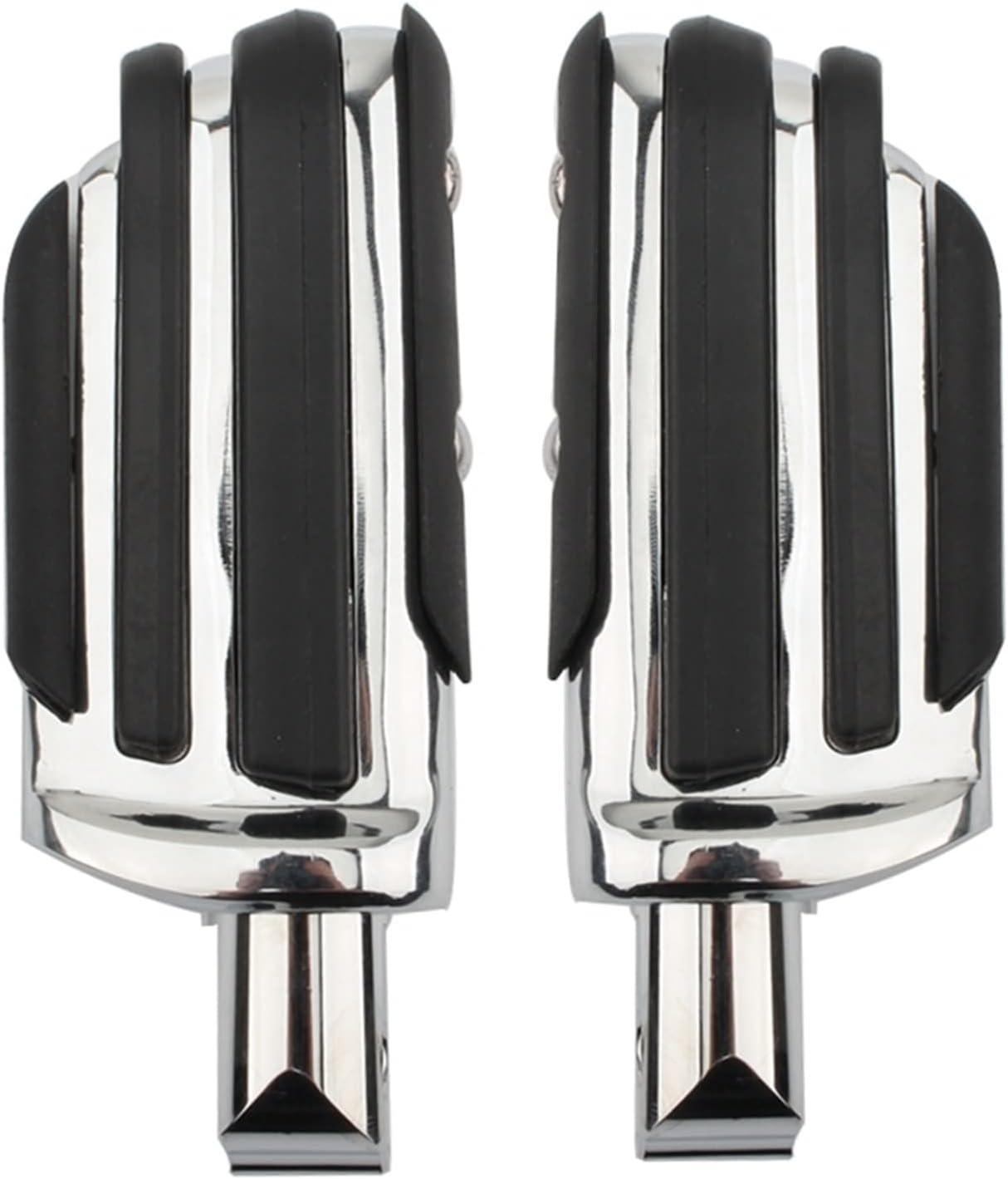 TRUSTTWO Motorcycle Driver Passenger Front/Rear CNC Compatible with Harley Softail Fat Bob Breakout Street Bob 2018-2021 the New (Color : E Front Black) image number 5