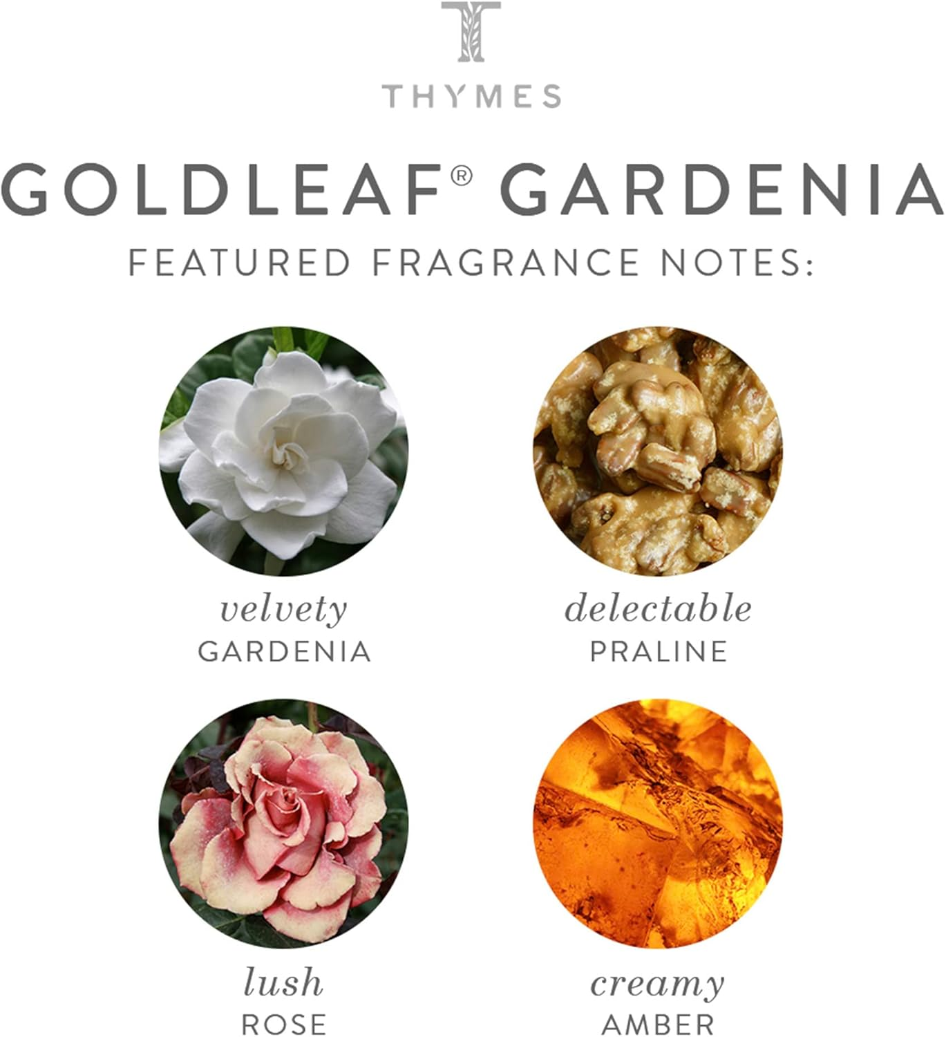 Thymes Goldleaf Gardenia Hand Wash 240Ml/8.25Oz image number 2