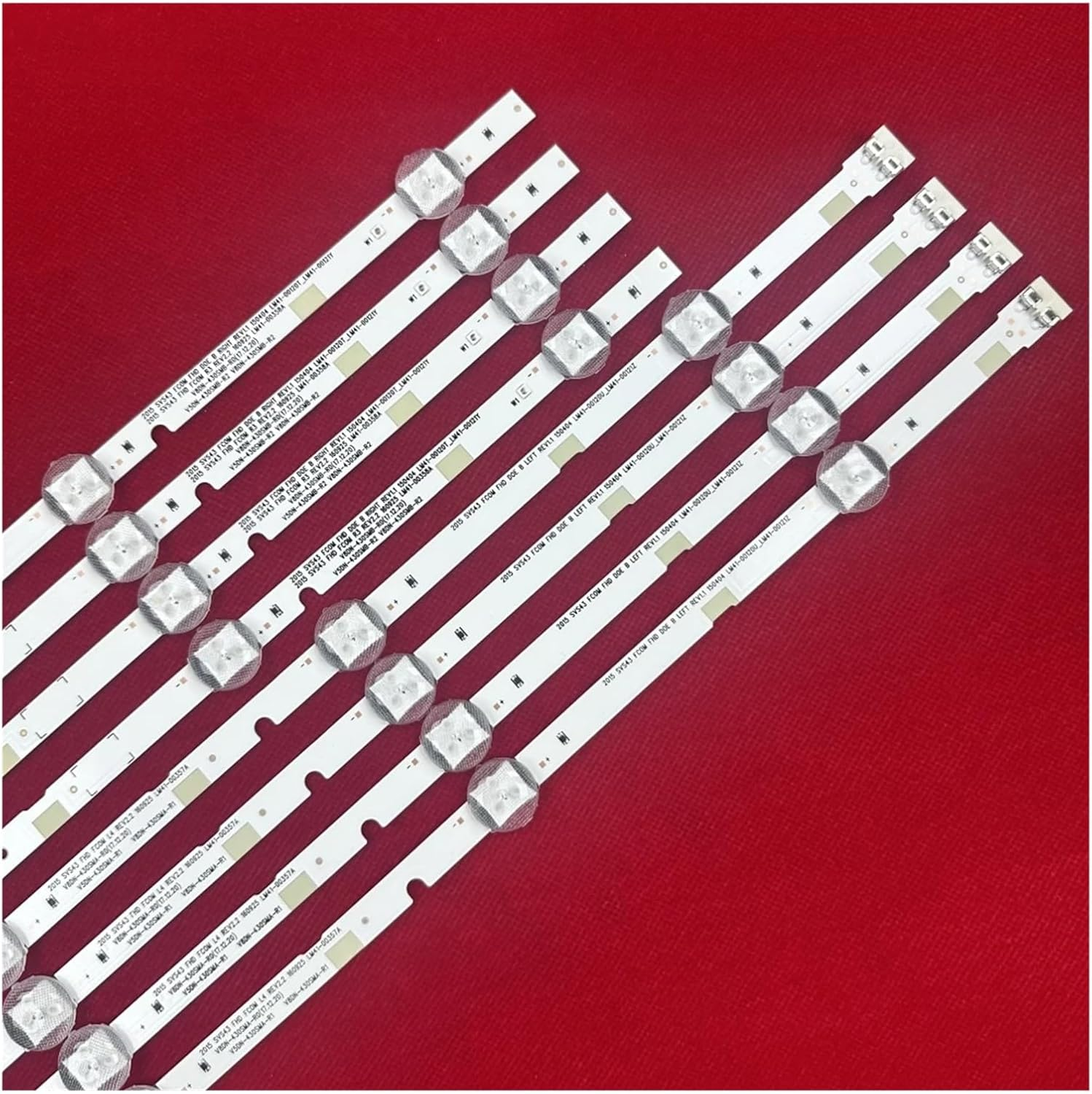 5Kits LED Backlight Strip for 43"TV 2015 SVS43 FCOM FHD DOE B UA43J51SW UN43J5000 43J5200 43J5200Ag Un43J5200 N43J5300Af