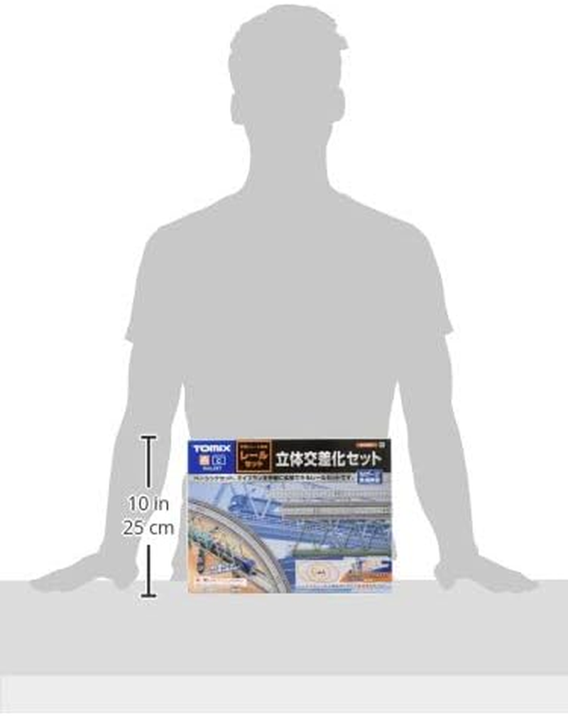 Tomytec 9 Mm N Scale Railway Track Set with Bridge image number 3