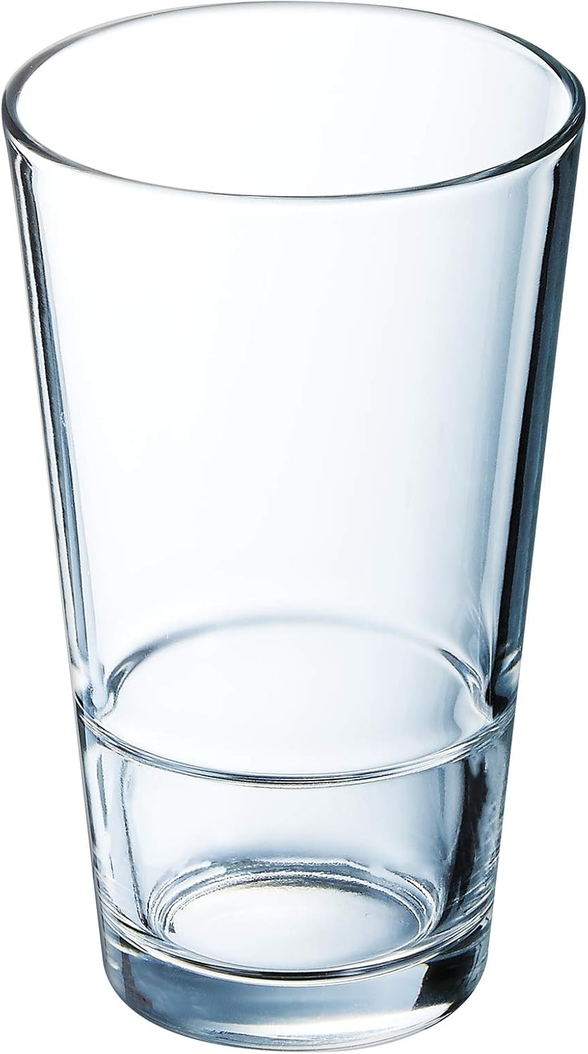 Arcoroc ARC H5641 Stack up Long Drink Glass, 470 Ml, Glass, Transparent, Pack of 6 image number 3