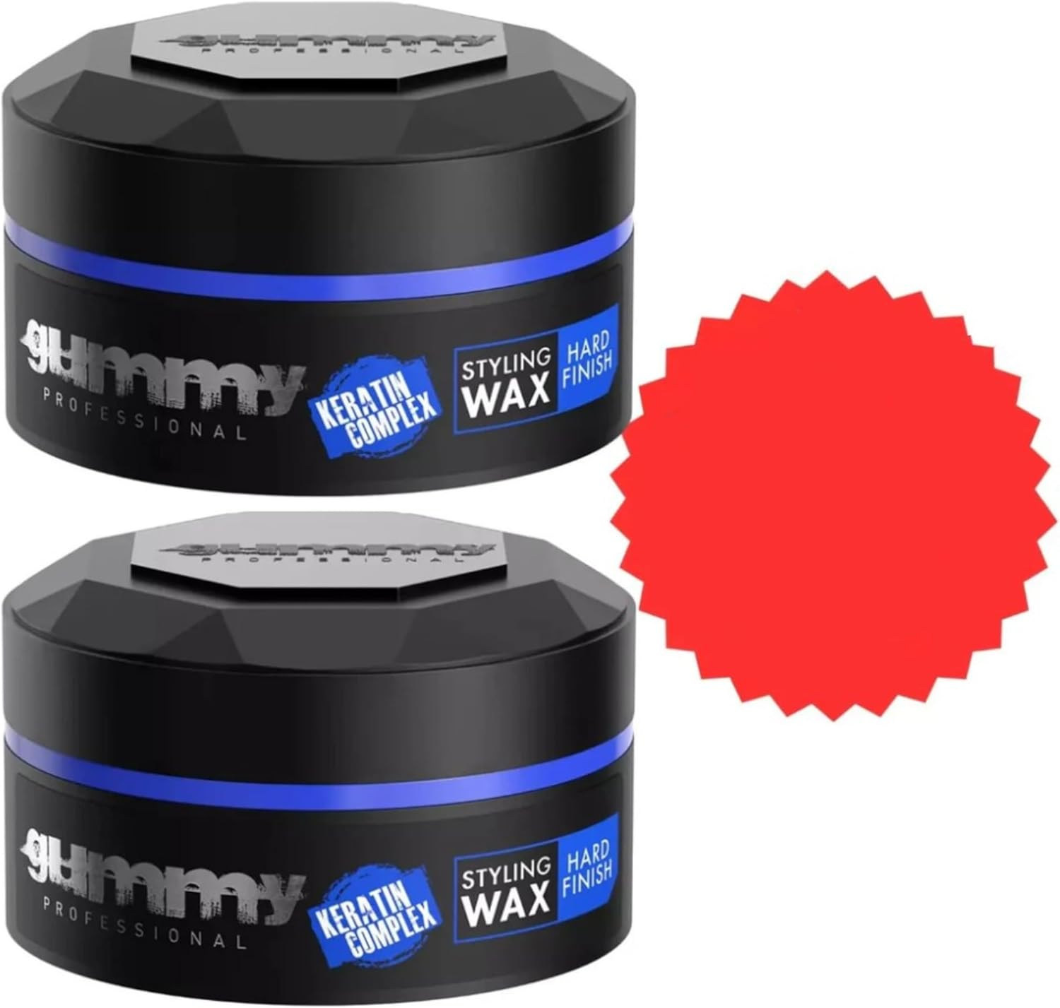 Gummy Styling Wax Hard Finish Extra Strong 150Ml &ndash; Long-Lasting Hold, Non-Sticky Hair Wax for Men & Women (Pack of 2) image number 4