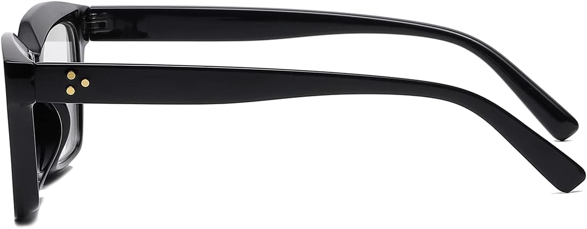 JOVAKIT Non  Glasses for Women Men Fashion Square Frame Eyeglasses - Blue image number 7