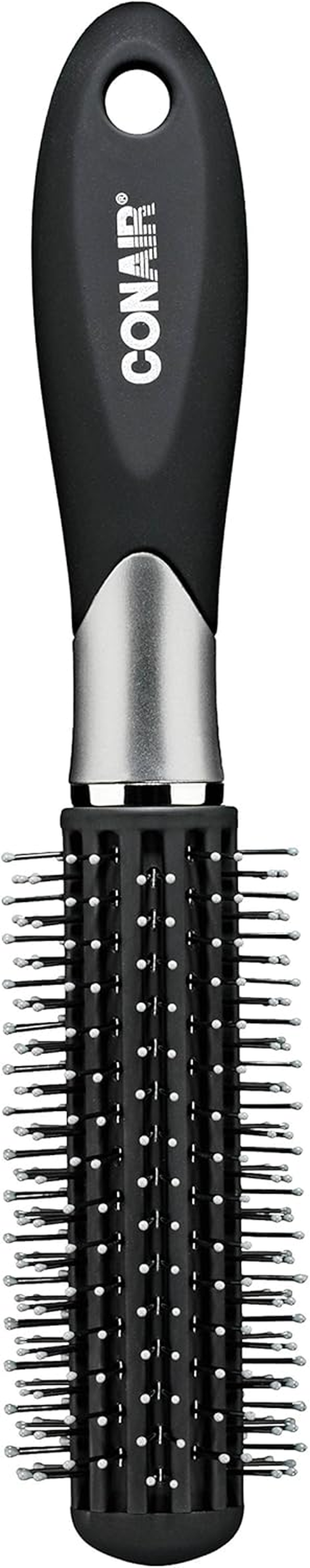 Conair Velvet Touch Full round Nylon Brush - Color May Vary