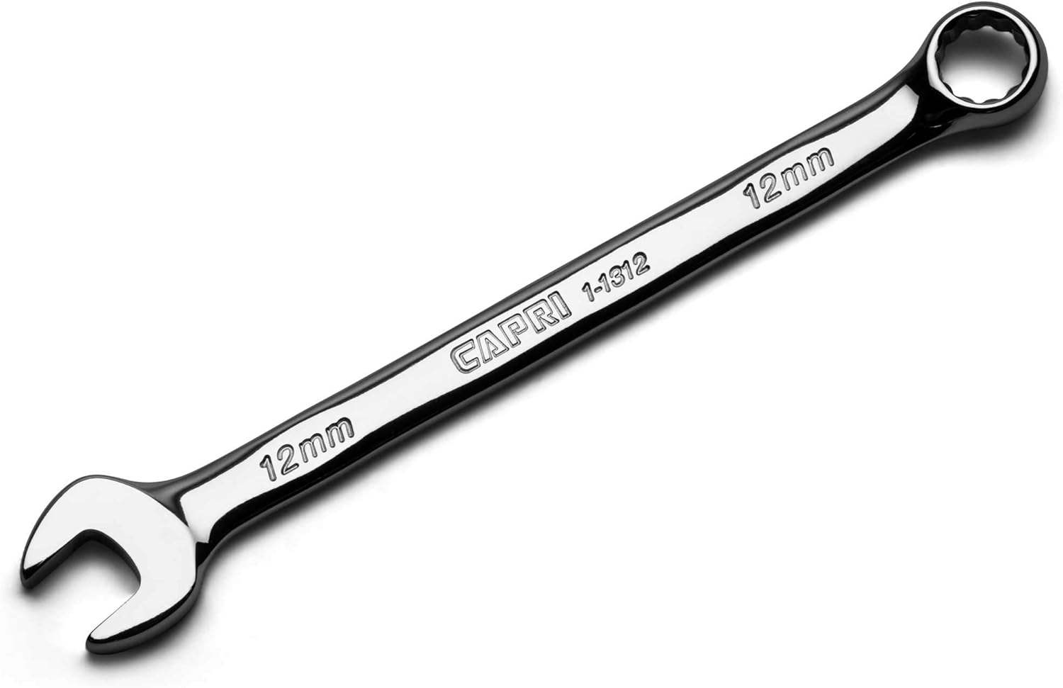 Capri Tools 1-1312 Smartkrome 12Mm Combination Wrench, 12 Point, Metric