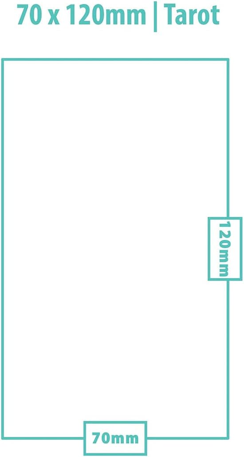 Ultra Pro Lite Board Game Tarot Sleeves, 70 Mm X 120 Mm Size (100 Count)