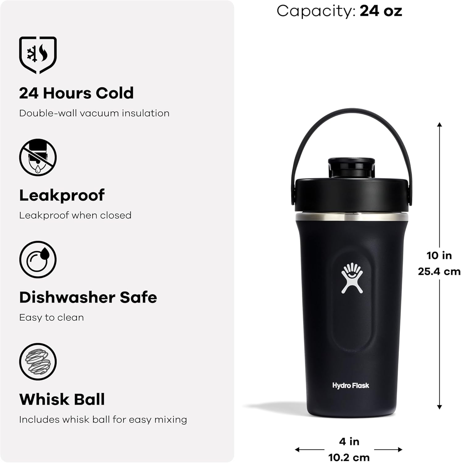 24 OZ Insulated Shaker Bottle Reef image number 4