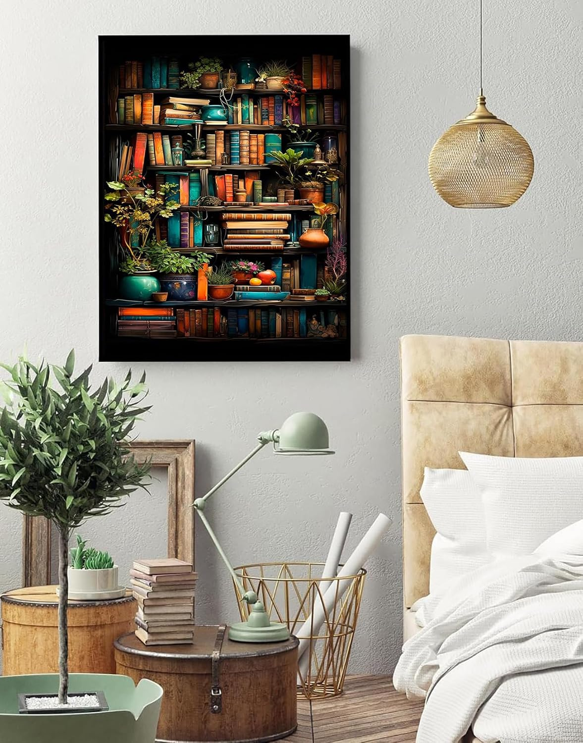 5D Diamond Painting Kits for Adult, Diamond Art Kits for Beginners, DIY Full Drill Diamond Dot Gem Art Kits for Home Decor 12 X 16 Inch image number 3