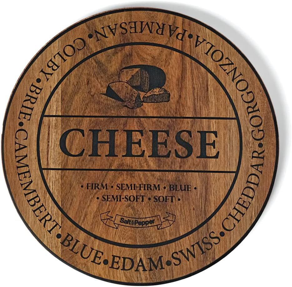 Salt&Pepper Fromage Cheese Board 40Cm - Cheese Boards Knives Entertaining Gifts House Warming Gifts