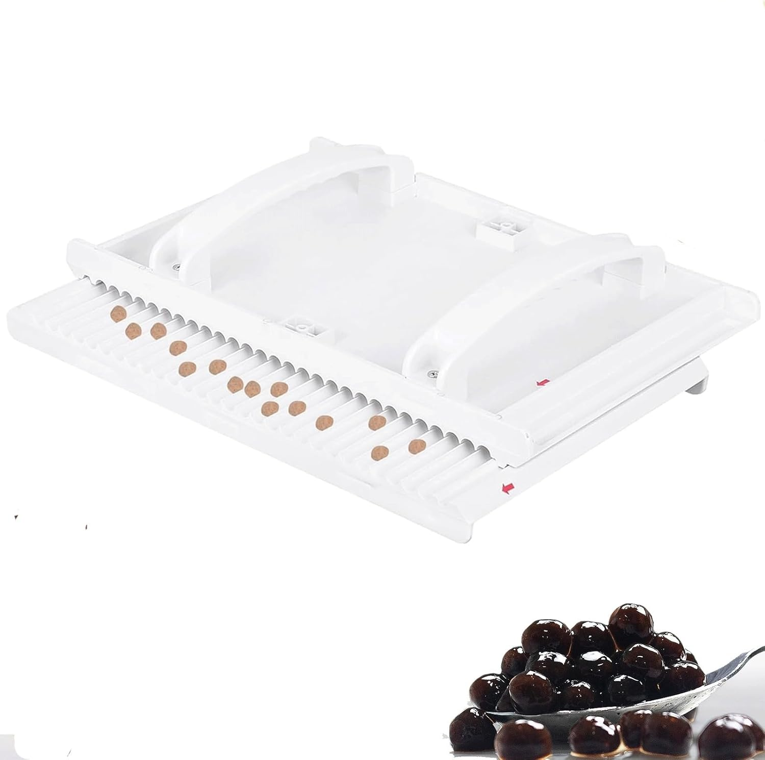 Manual Taro Ball Cassava Ball Maker, Tapioca Pearls Forming Maker, Commercial Boba Bubble Popping Taro Forming Machine, DIY Tapioca Pearl Making Machine for Milk Tea Shop, Home Kitchen(5Mm) image number 5