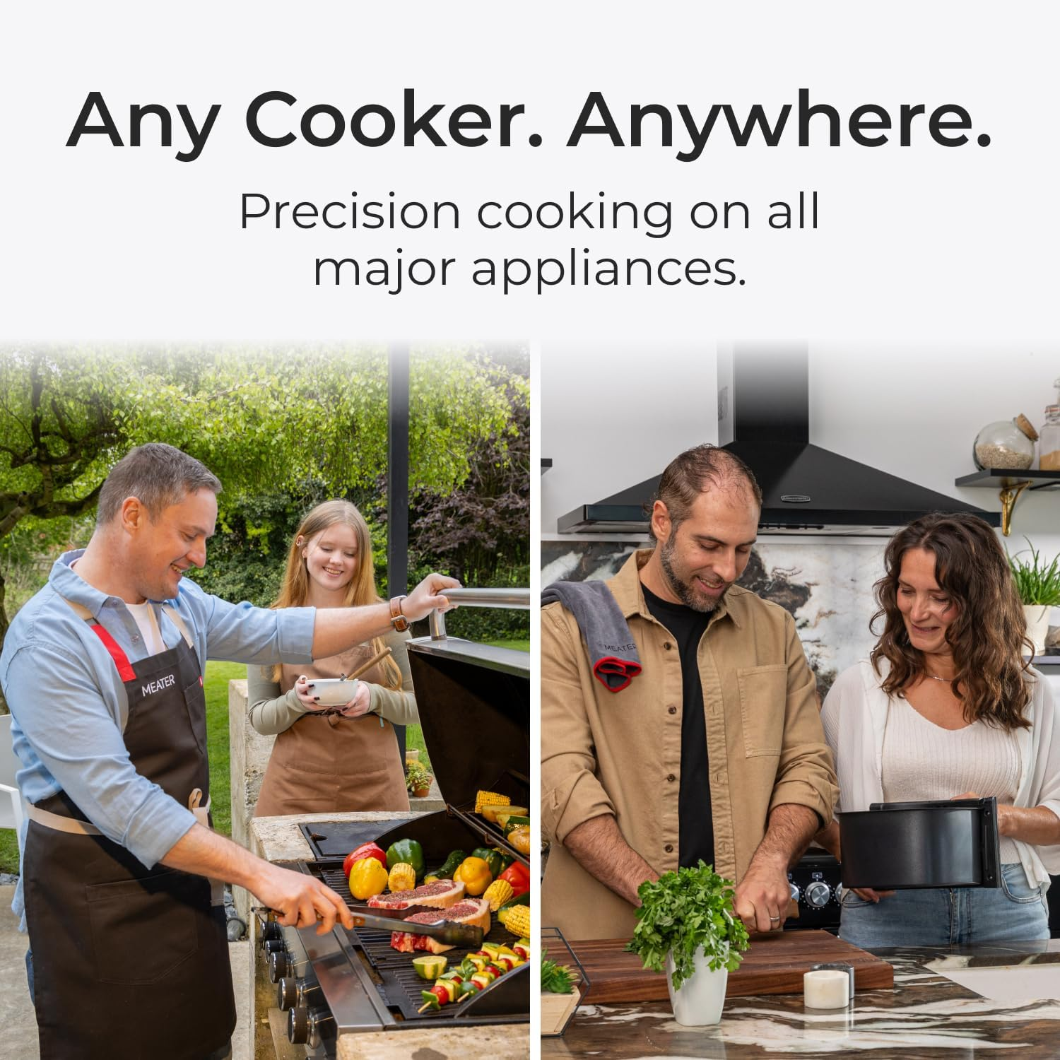 MEATER SE [New]: Smart Bluetooth Wireless Meat Thermometer Digital | 50+ Master Class Recipes in Free App | Internal & Ambient Temp | Ideal for Oven, Grill, Kitchen, BBQ, Smoker, Air Fryer, Sous Vide image number 6