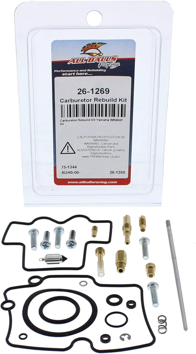 All Balls Racing 26-1269 Carburetor Rebuild Kit