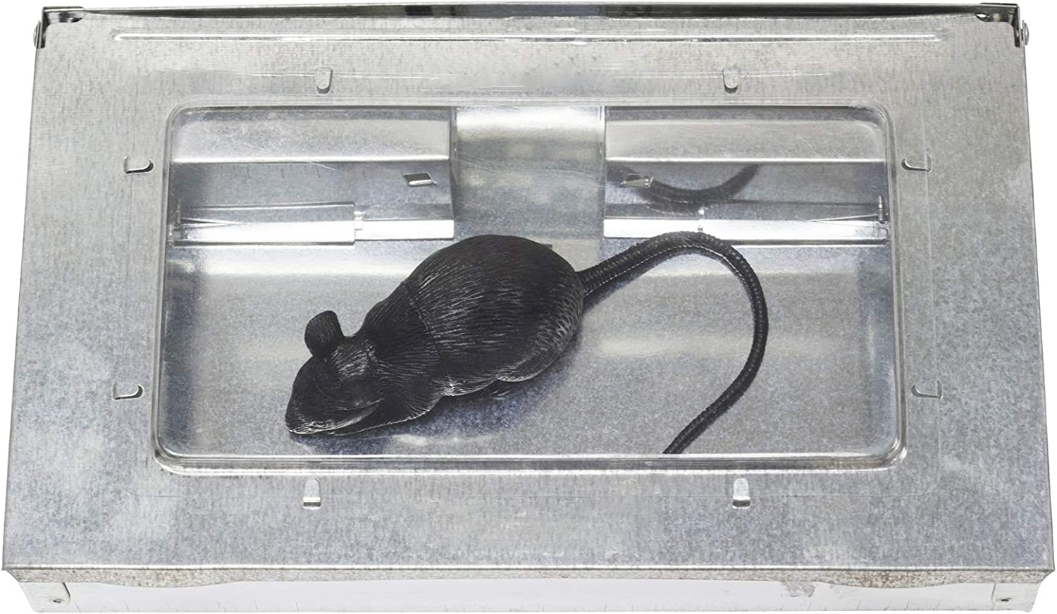 Humane Multi-Catch Live Mouse Trap | No-Kill Safe Design with Clear Top & Durable Metal Construction | Reusable Indoor/Outdoor Rodent Catcher for Home, Garage, Kitchen image number 3