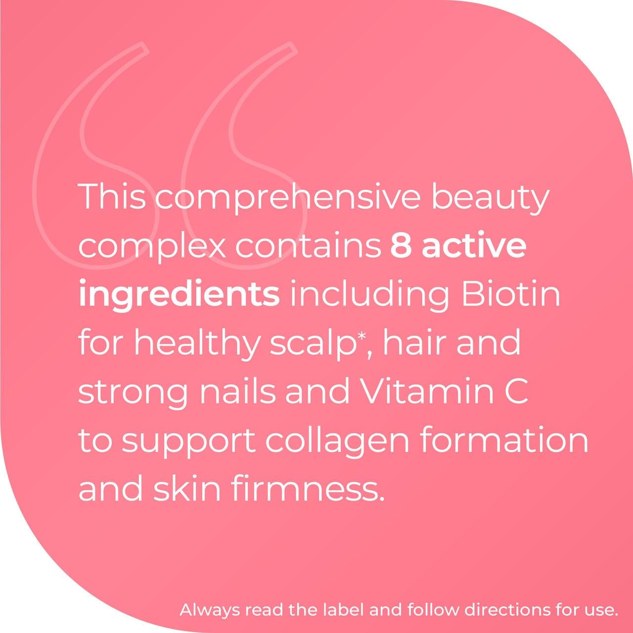 Nature'S Way Hair, Scalp, Skin and Nails Film Coated 60 Tablets image number 5