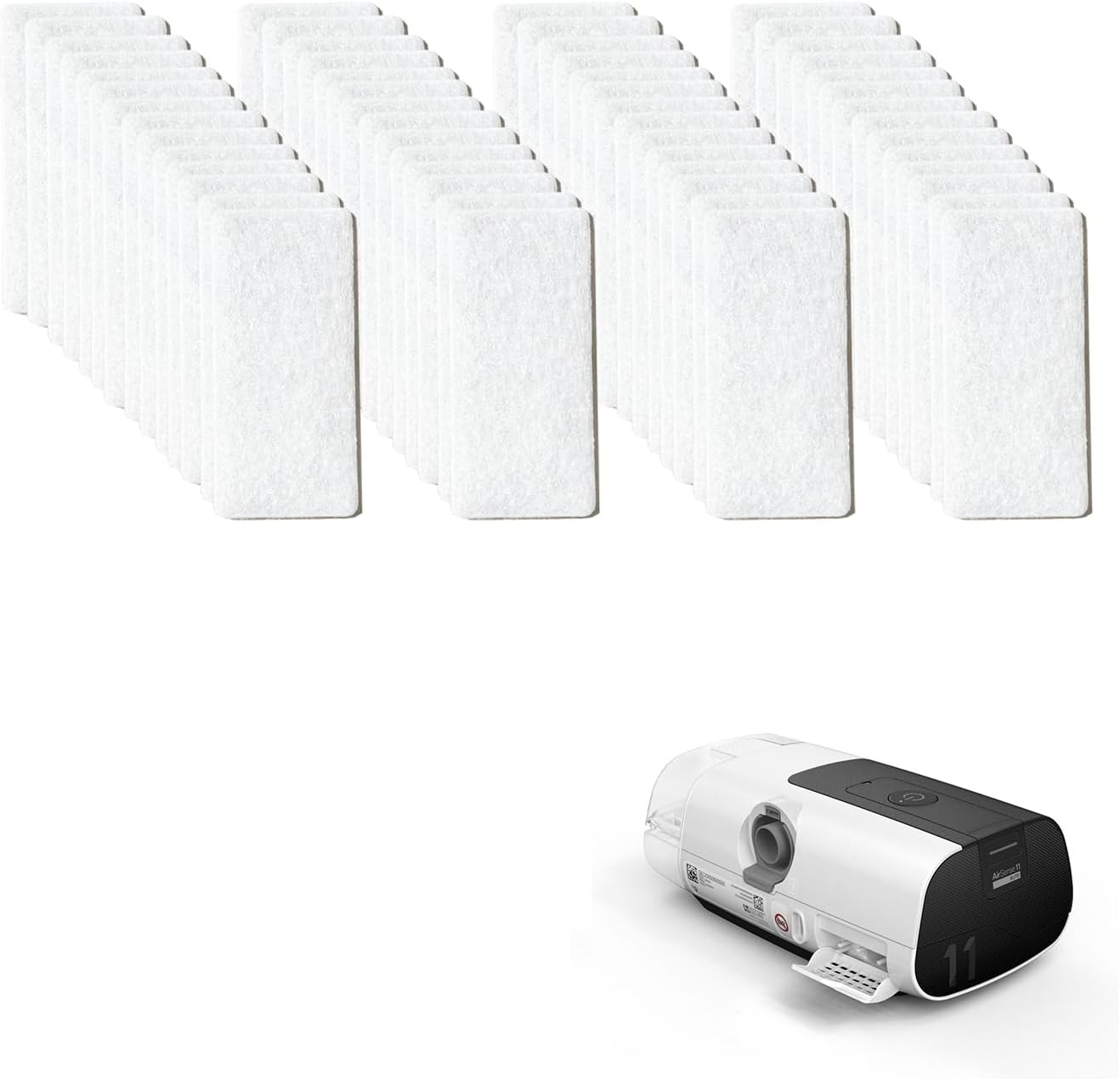 56 Pack CPAP Filters, Compatible with Resmed Airsense 11 (56P) image number 2