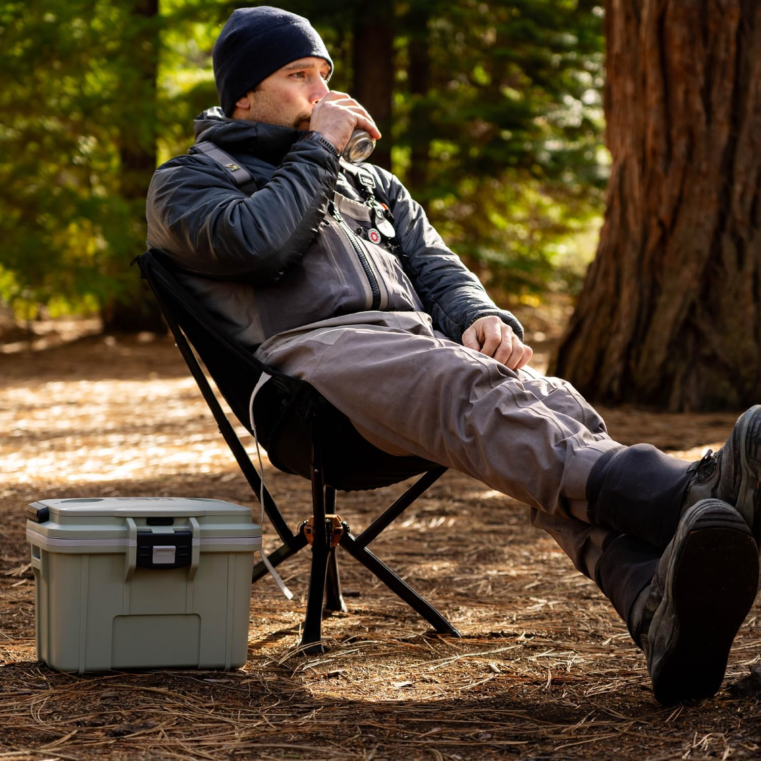 Pelican 8 Quart Personal Lunch Box Cooler - Cement/White image number 6