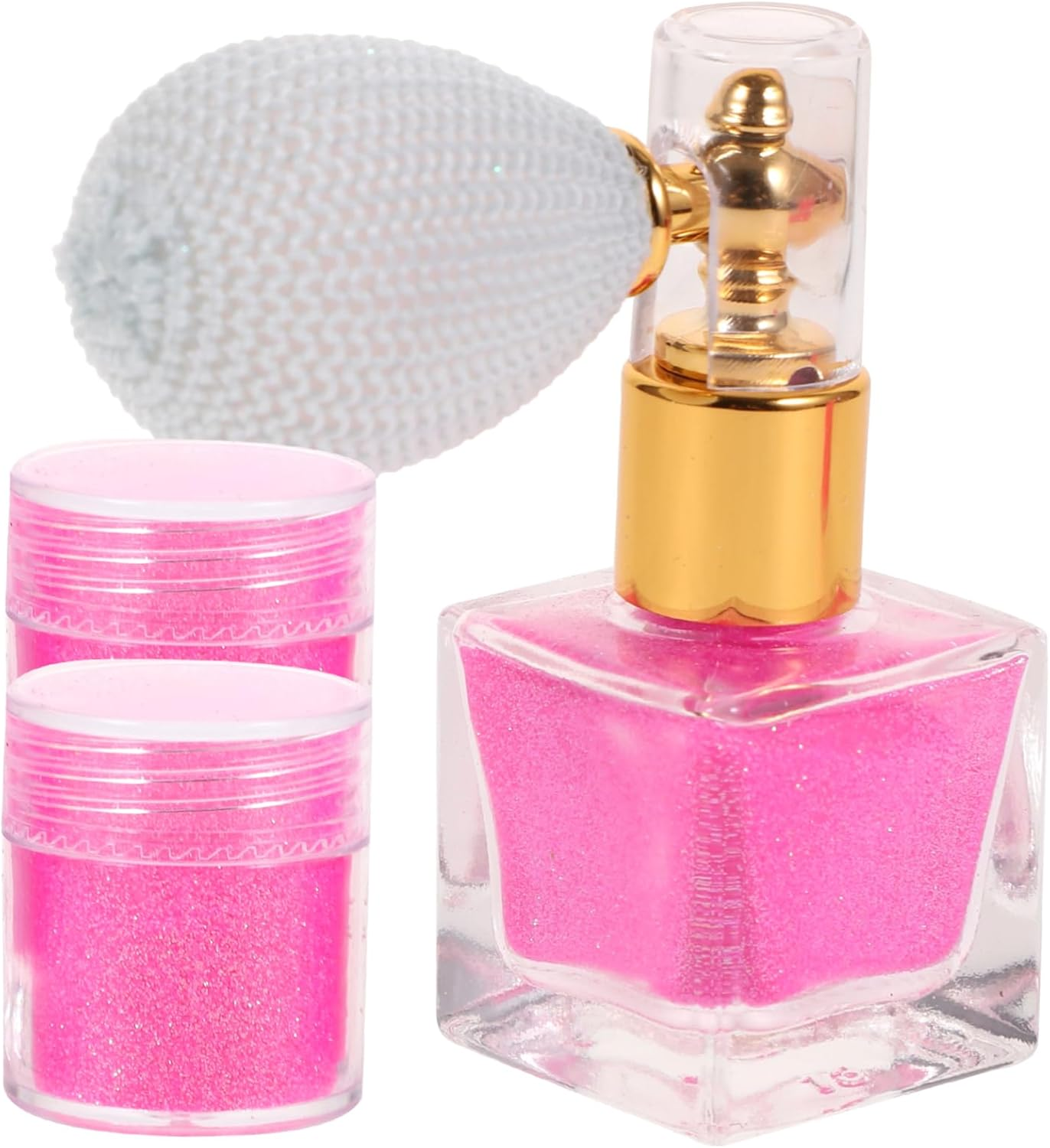 TOVINANNA 3 Sets Body Glitter Spray Makeup Shimmer Powder for Hair and Nail Glitter for Makeup and Shimmer Effects image number 5