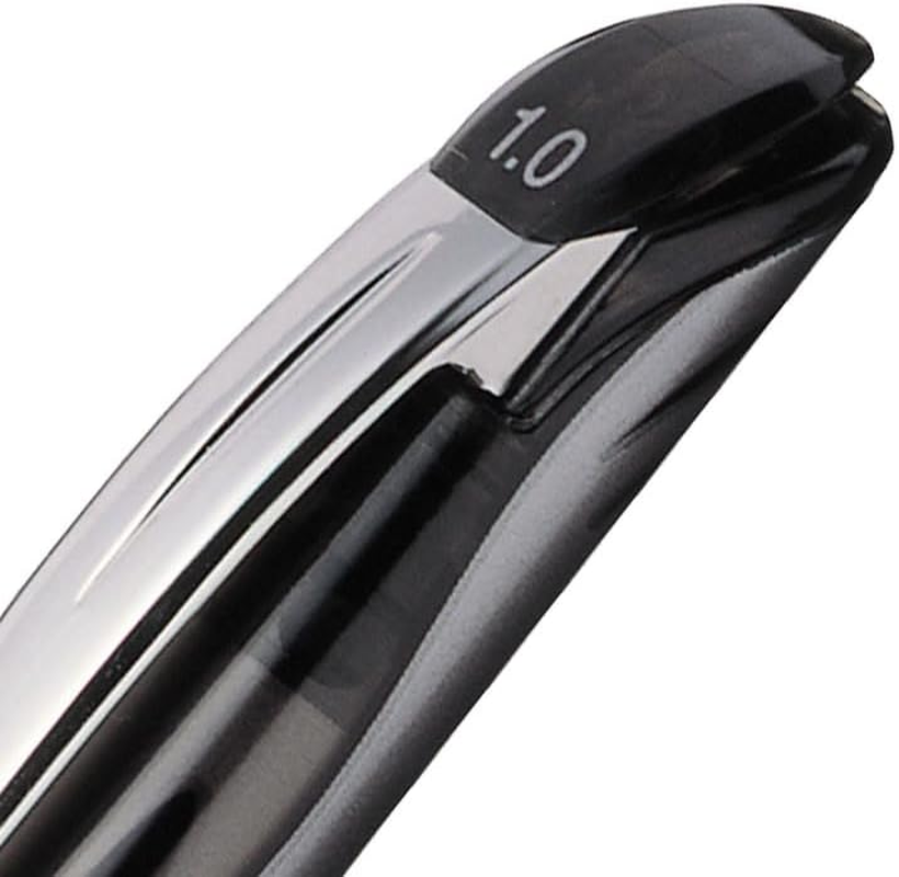 Pentel Energel Liquid Gel Pen 1.0Mm Broad Nib Black Ink, Box of 12 Pens (BL60-A) - Blue image number 6