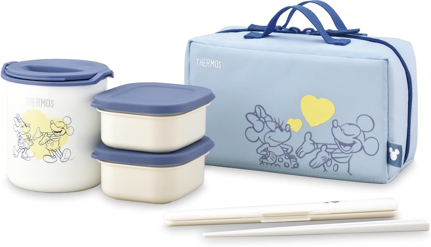 Thermos DBQ-256B LTG Insulated Lunch Box, Approx. 0.6 Cm, Miffy, Light Green