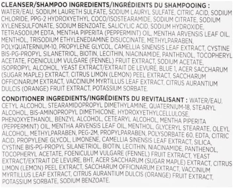 Nioxin System 3 Cleanser Shampoo & Scalp Therapy Conditioner 1L Duo image number 1