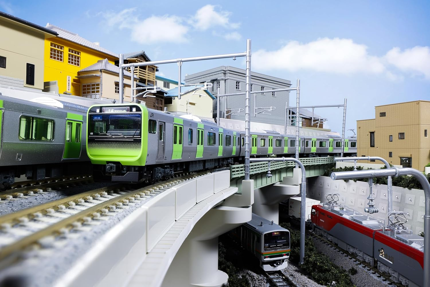 KATO N Gauge E235 Series Yamanote Line Basic Set, 4 Cars, 10-1468S Railway Model Train