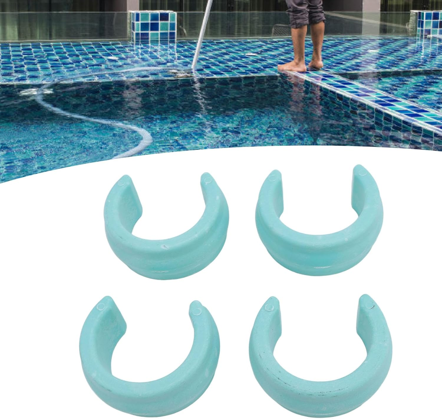 Pool Cleaner Hose Weight Replacement Weights 4PCS Universal Plastic Hose for W83247 X70105 with Easy Installation