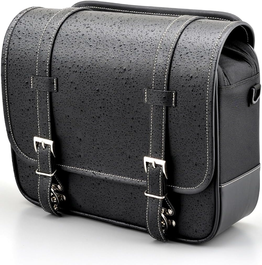 Henly Begins Daytona Motorcycle Side Bag 12L Inner Waterproof Saddle Bag DHS-5 Plain 97092 image number 7