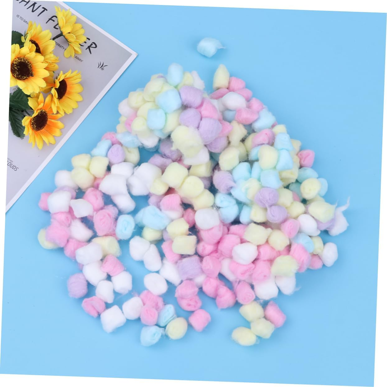 1Bag Cotton Balls Pack for Face Makeup Removal Soft Pure Cotton Non-Irritating for Beauty Salons image number 2