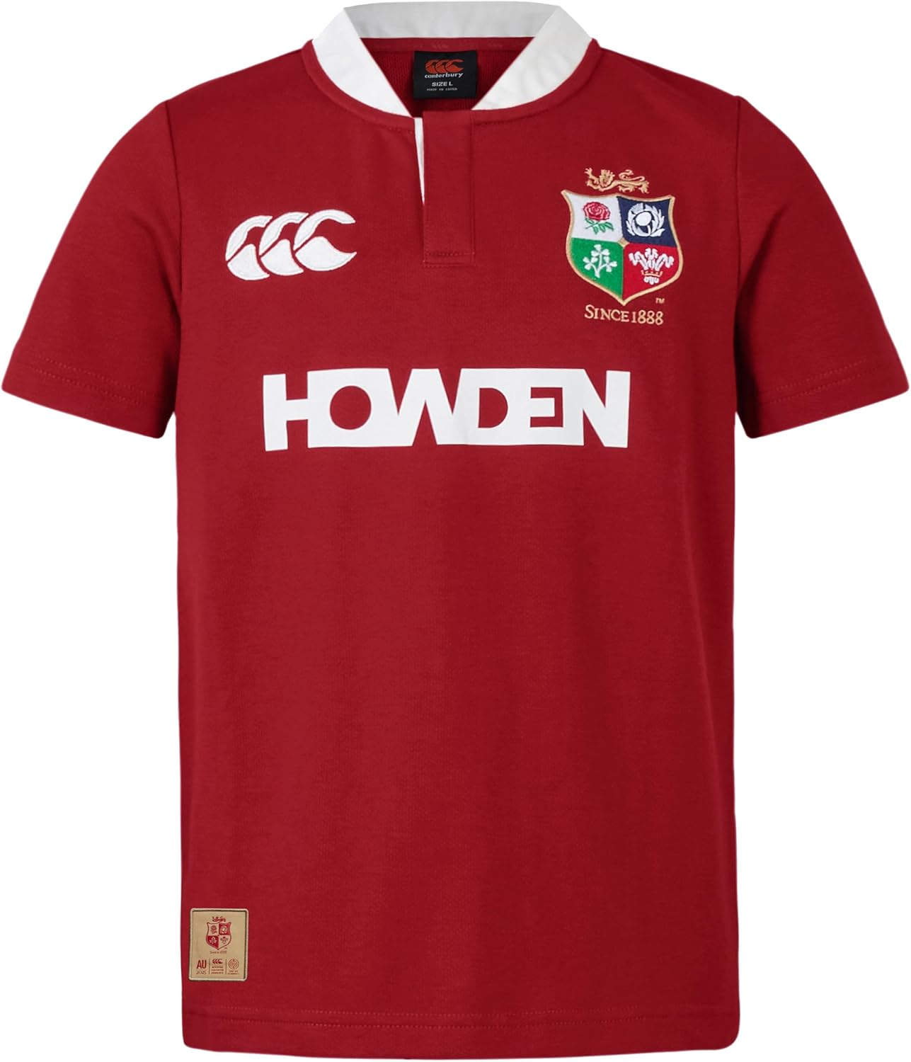 Canterbury Adult'S British & Irish Lions Short Sleeve Classic Jersey AU image number 2