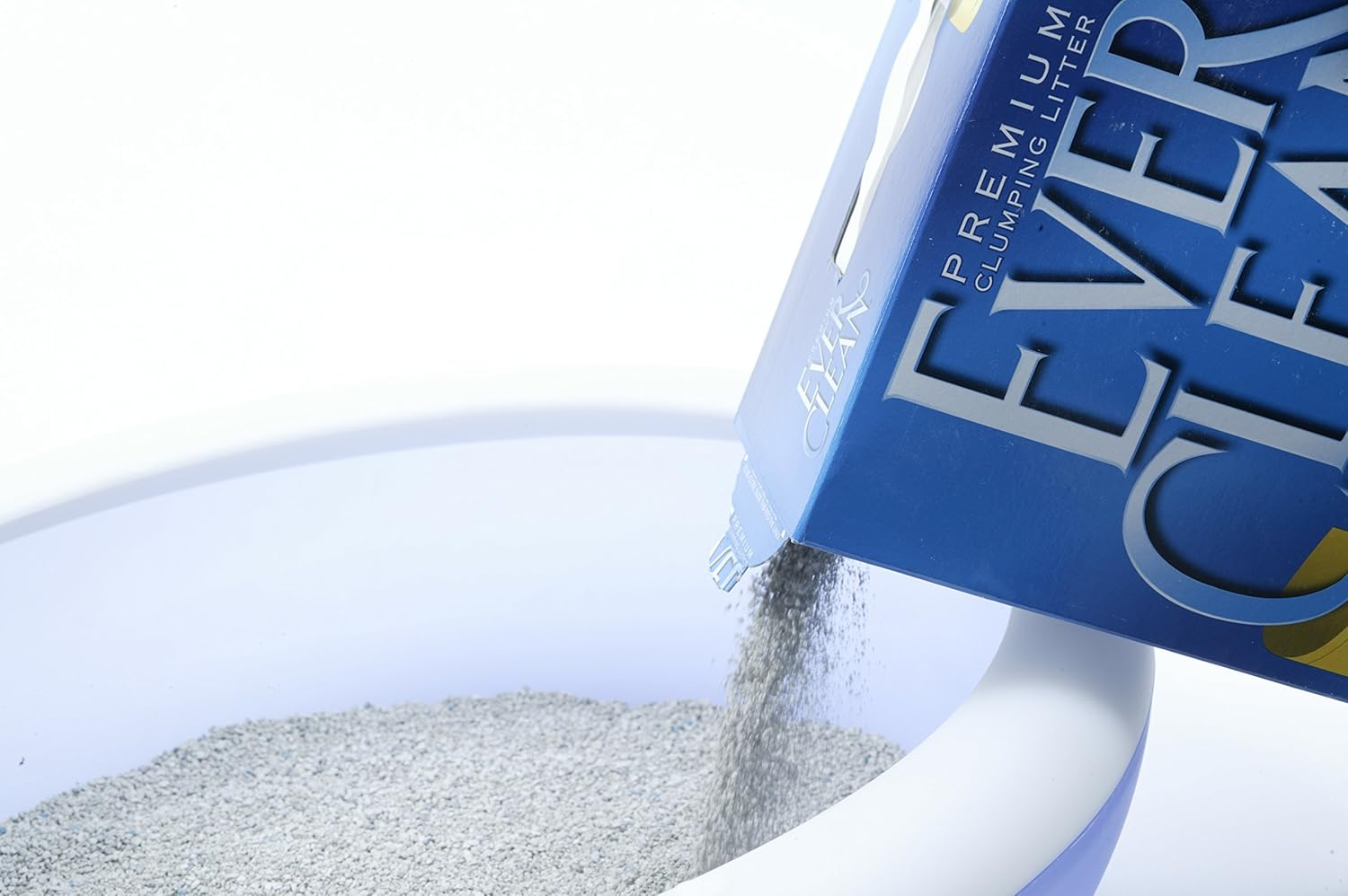 EVERCLEAN Cat Sand (Authorized Dealer Product), Total Cover, Fine Granular, Unscented Type, 2.3 Gal (6 L) (Sold Individually) image number 1