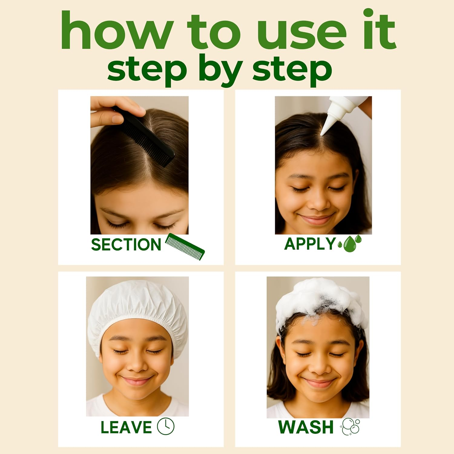 Lice Doctors Organic Lice Shampoo &ndash; Post-Treatment Scalp Cleanser | Sulphate-Free & Gentle | Soothes Itchy Scalp | Australian Made | 250Ml image number 3