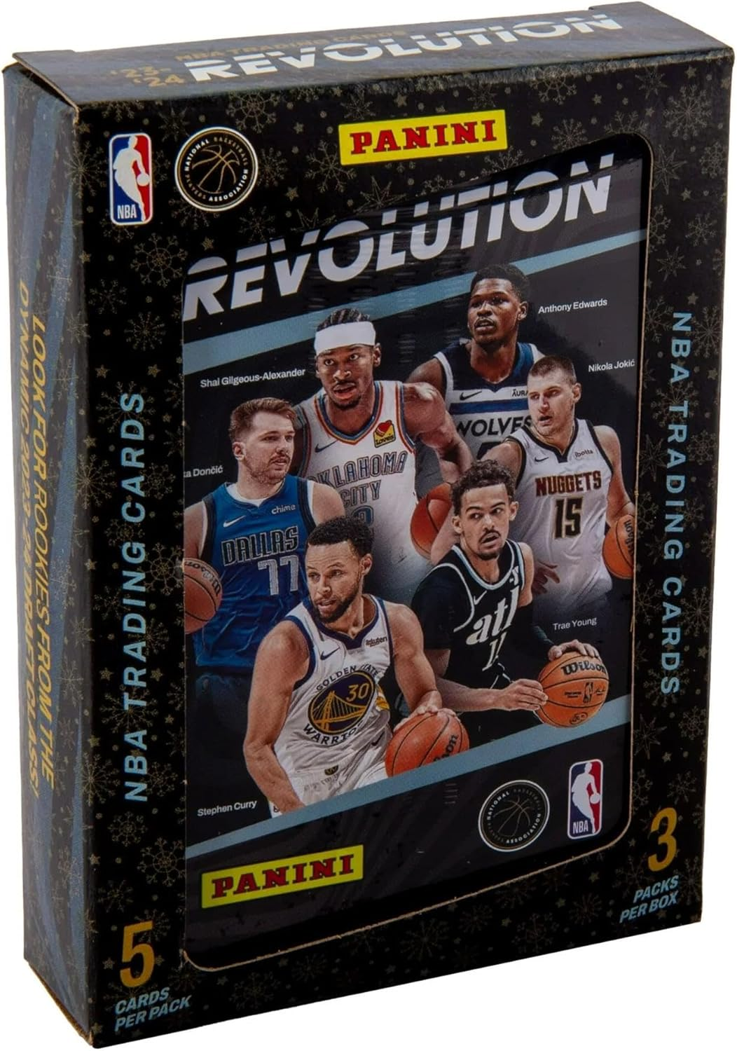 2023-24 Panini Revolution Basketball Trading Cards Tin image number 3