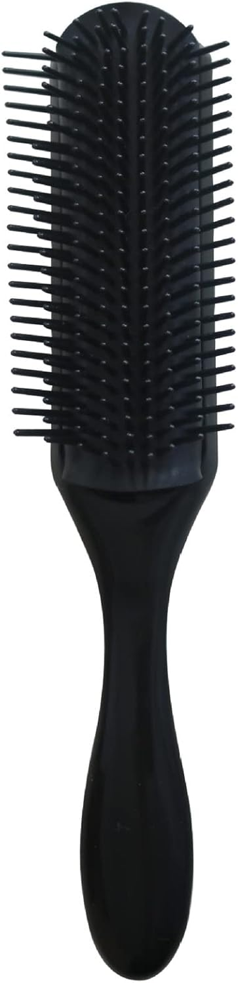 Hair Brush for Curly, Thick, Wavy and Coily Hair - Curl Defining, Detangling, Styling, Blowdrying, Shaping - 9 Row Detangler Brush for Women and Men - Dry or Wet (Black, One Size) image number 3