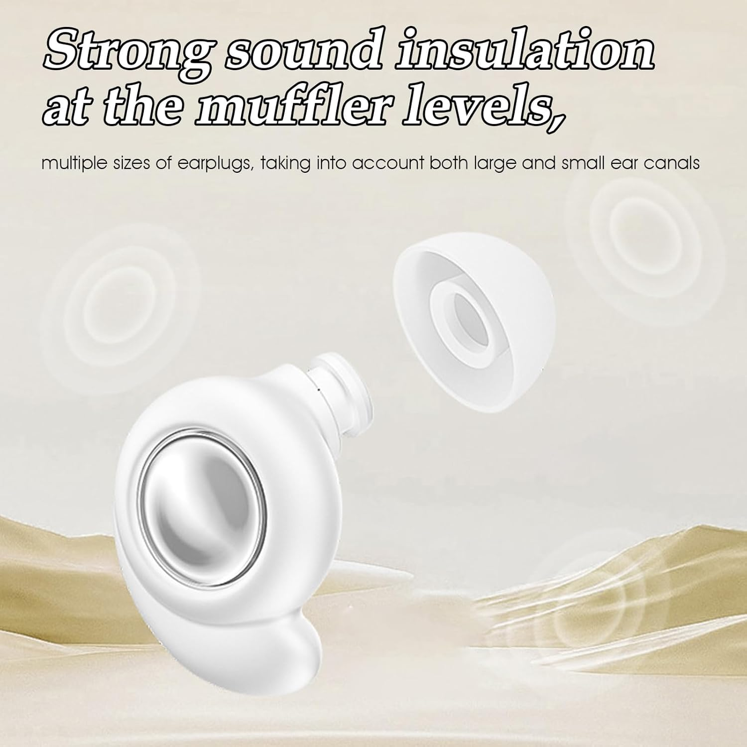 Tktouci Sleeping Earbuds | Headphones for Sleeping | Wireless Comfortable Earphones Earmuffs Noise Cancelling for Meditation Sports