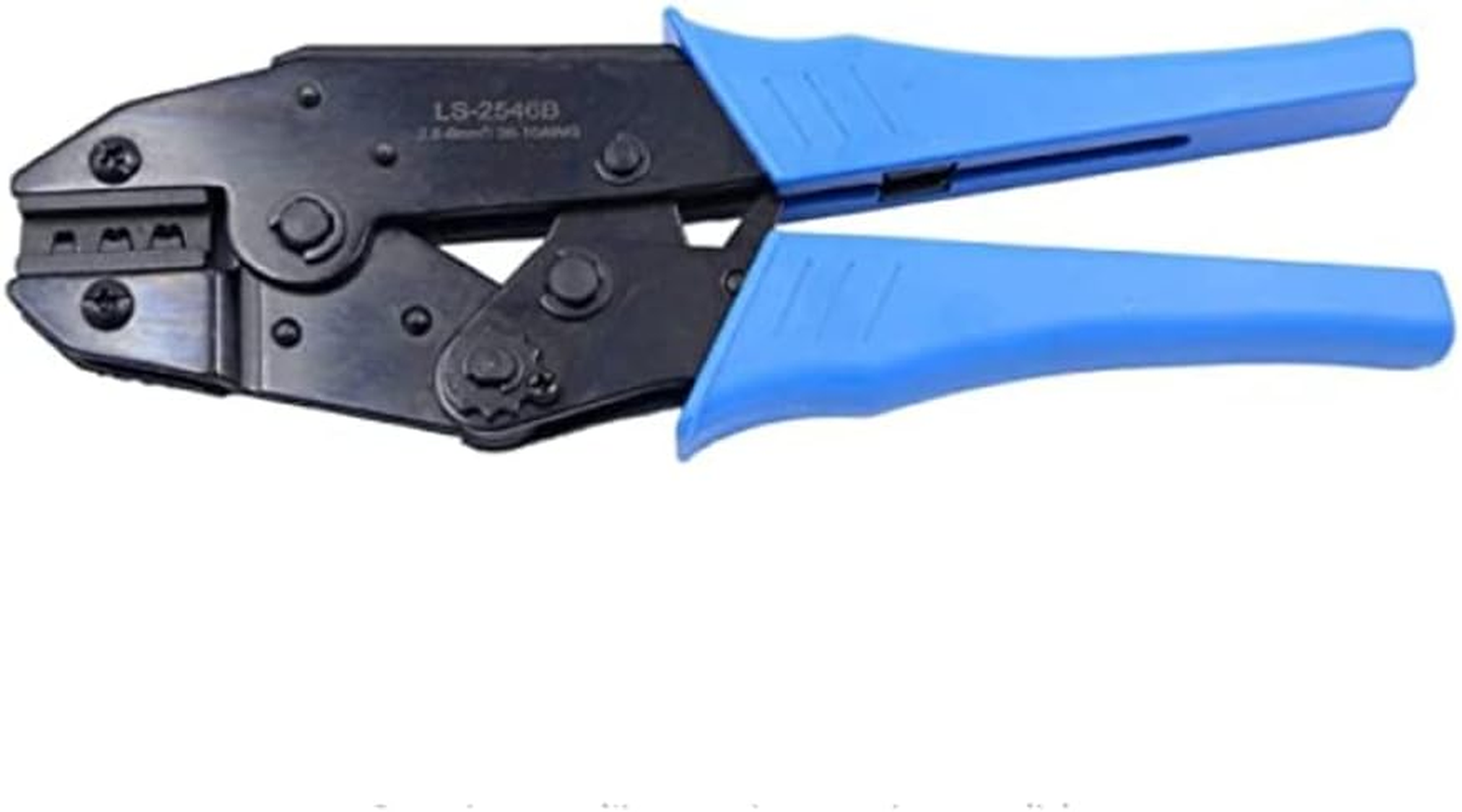 ZONADA Crimping Tool Pliers for MC Style for Solar Panel Cable Connectors Size 2.5/4/6Mm2 High Carbon Steel Crimper Adjustable Strength Force Releasable When Holding DIY Blue image number 4