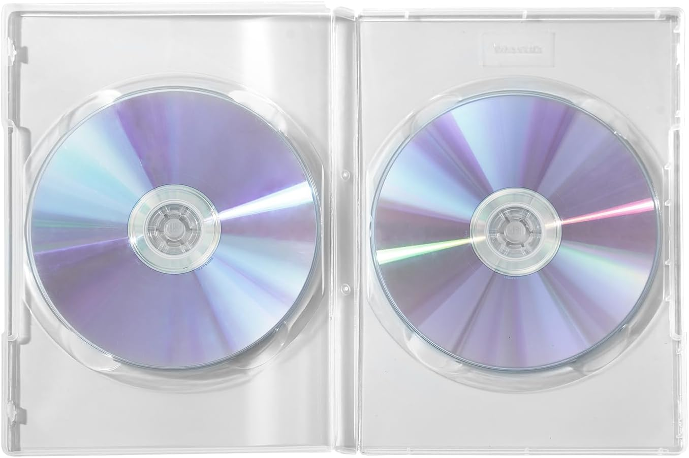 Maxtek 14Mm Clear Standard Double Capacity DVD Case with Outter Clear Sleeve 25 Pieces Pack image number 3