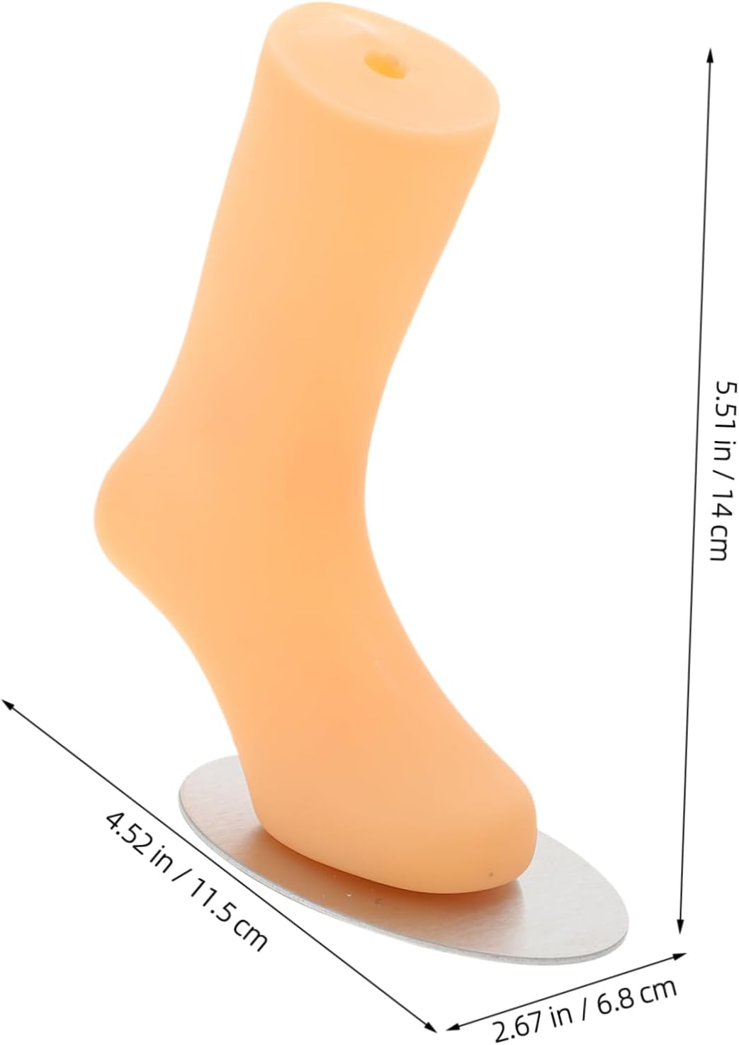 Children Foot Mannequin Model Small Skin Color Baby Sock Display Stand Shoe Holder for Boys and Girls Socks Presentation image number 5