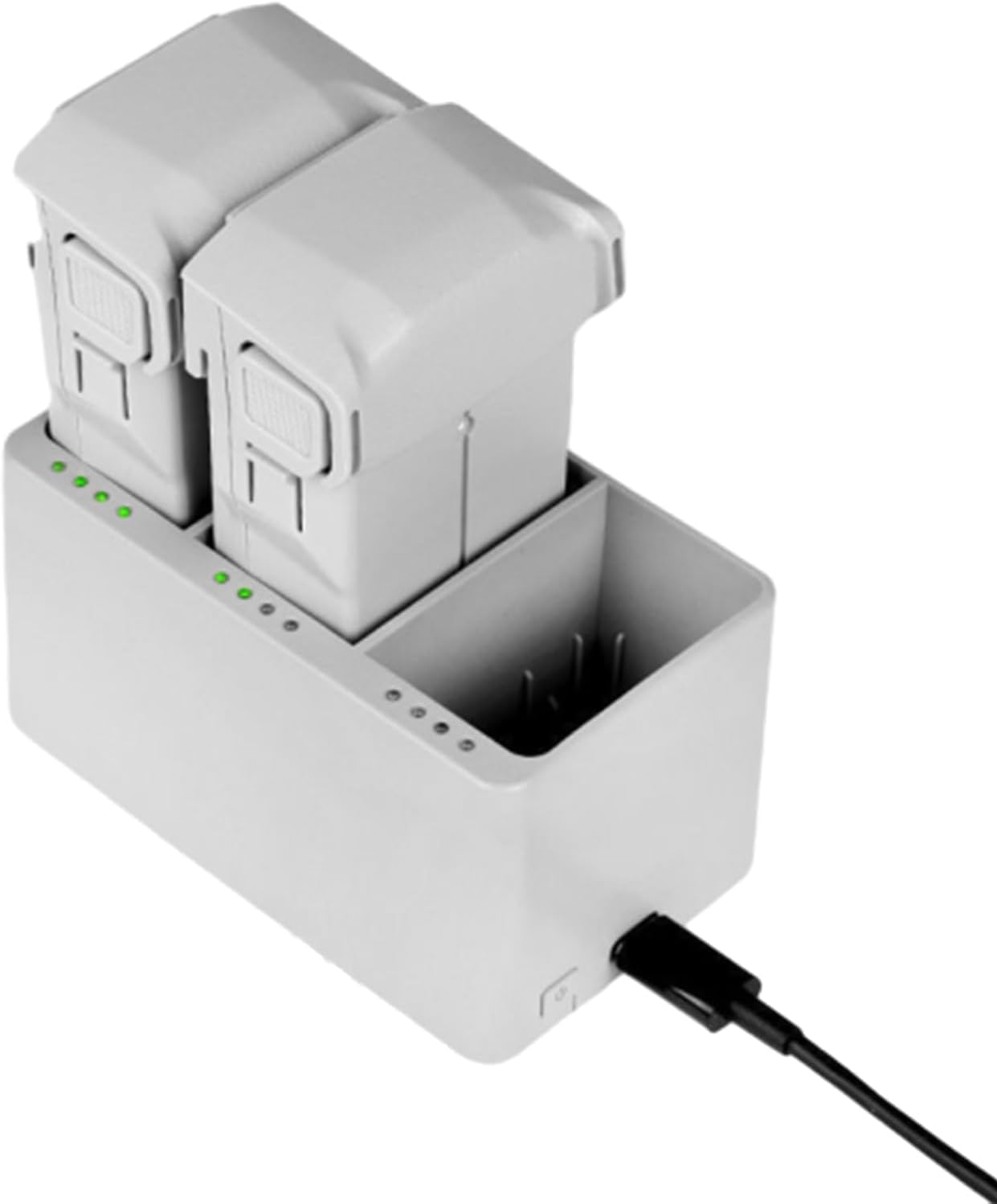 Charging Hub for Mini3/3 Pro/4 Pro, 3 Way Drone PD Battery Charger Station with Digital Display, with 1*USB +1*Type C Cable, No Battery image number 5