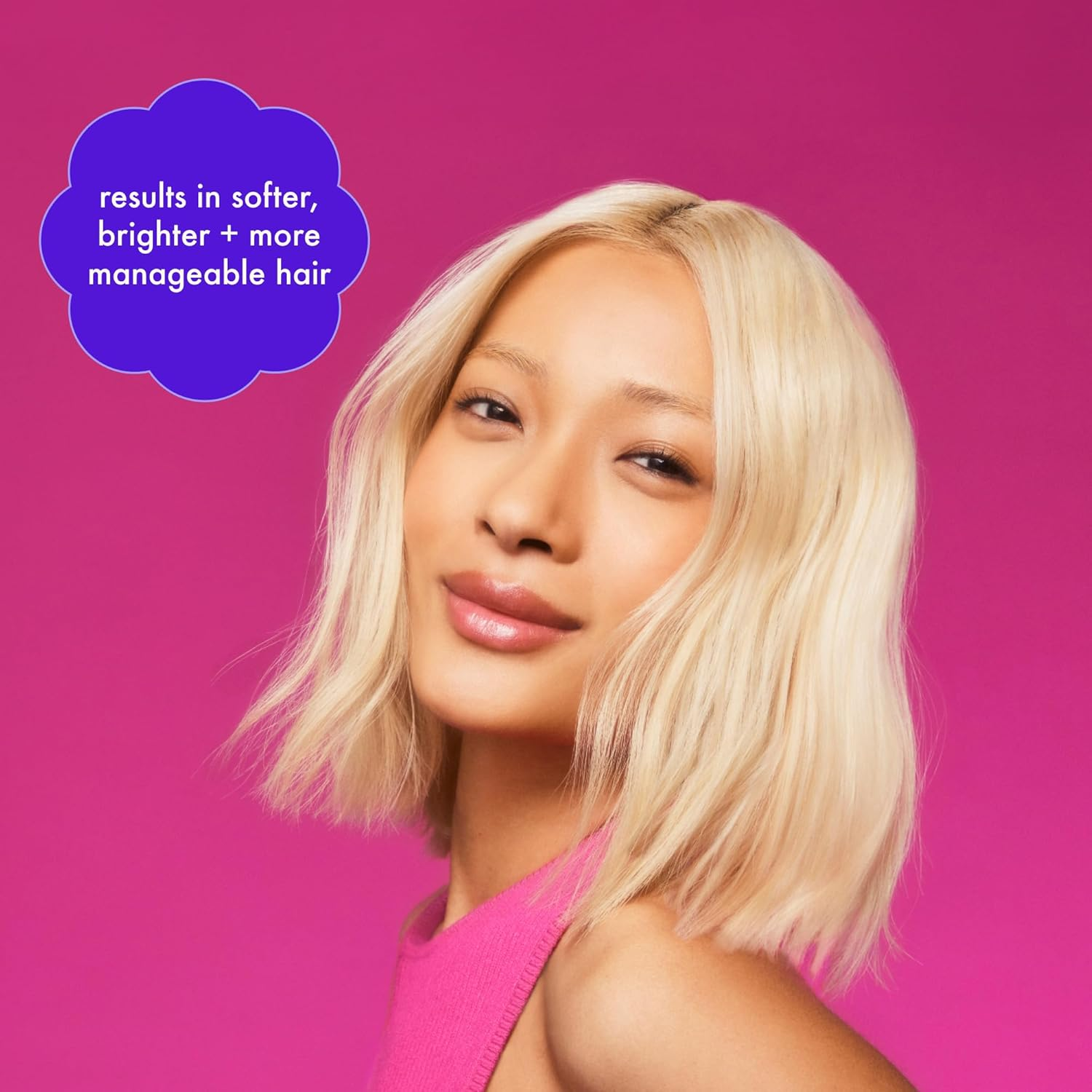 Amika Bust Your Brass Cool Blonde Intense Repair Hair Mask | image number 1