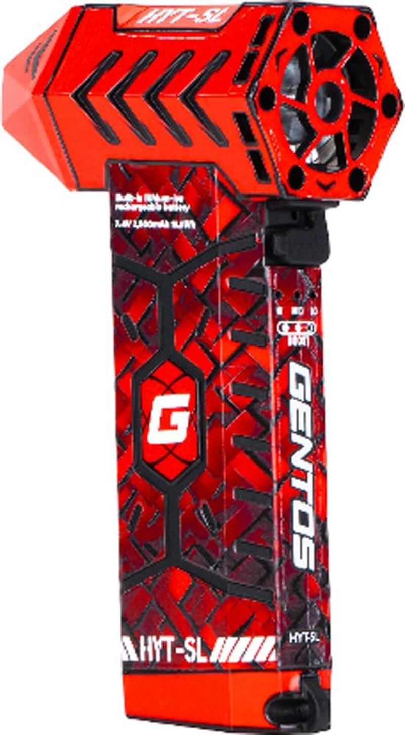 GENTOS RS-HYT2502-RB Rap Grade Custom Wrap Blower for Shifty HYT-SL, Red Burst image number 2