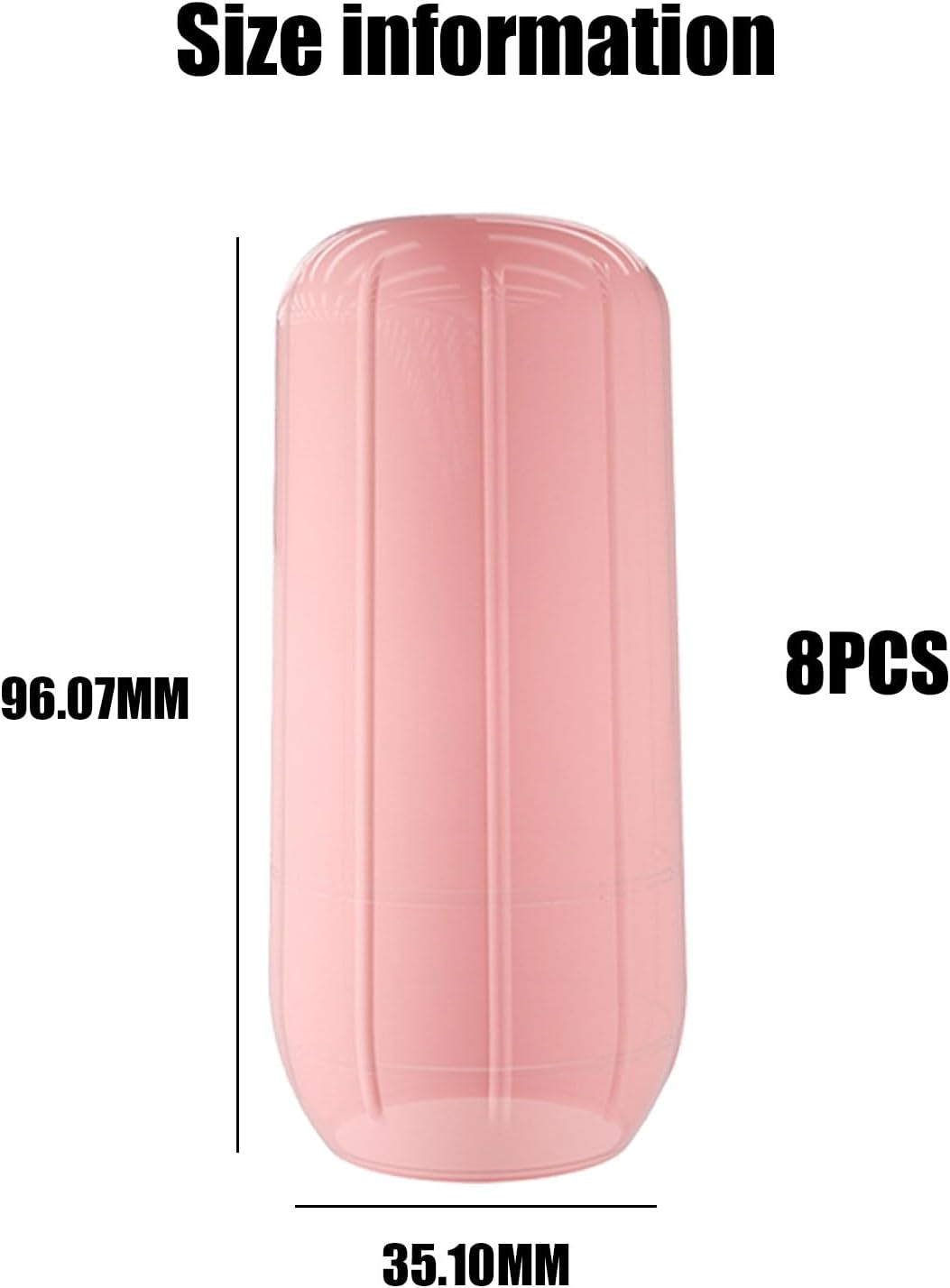 BGENHPON 8Pcs Reusable Silicone Leak Proof Sleeves, Elastic Bottle Covers for Travel Sized Toiletries, Travel Bag and Carry-On Luggage, Blue Black White Pink image number 3