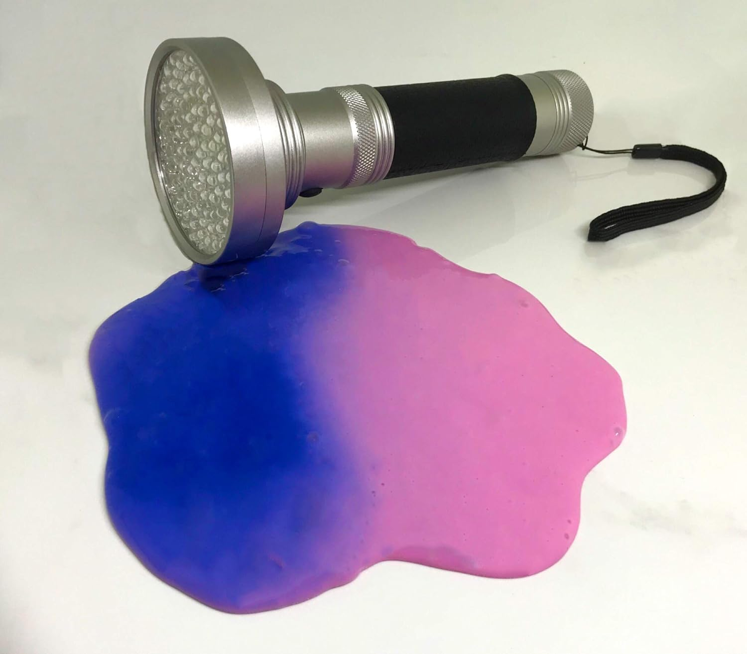 Sun Activated Photochromic Powder Pigment PINK Changing to VIOLET-BLUE When Exposed to UV Light Perfect for Color Changing Slime Goo Silly Putty Nail Polish image number 5