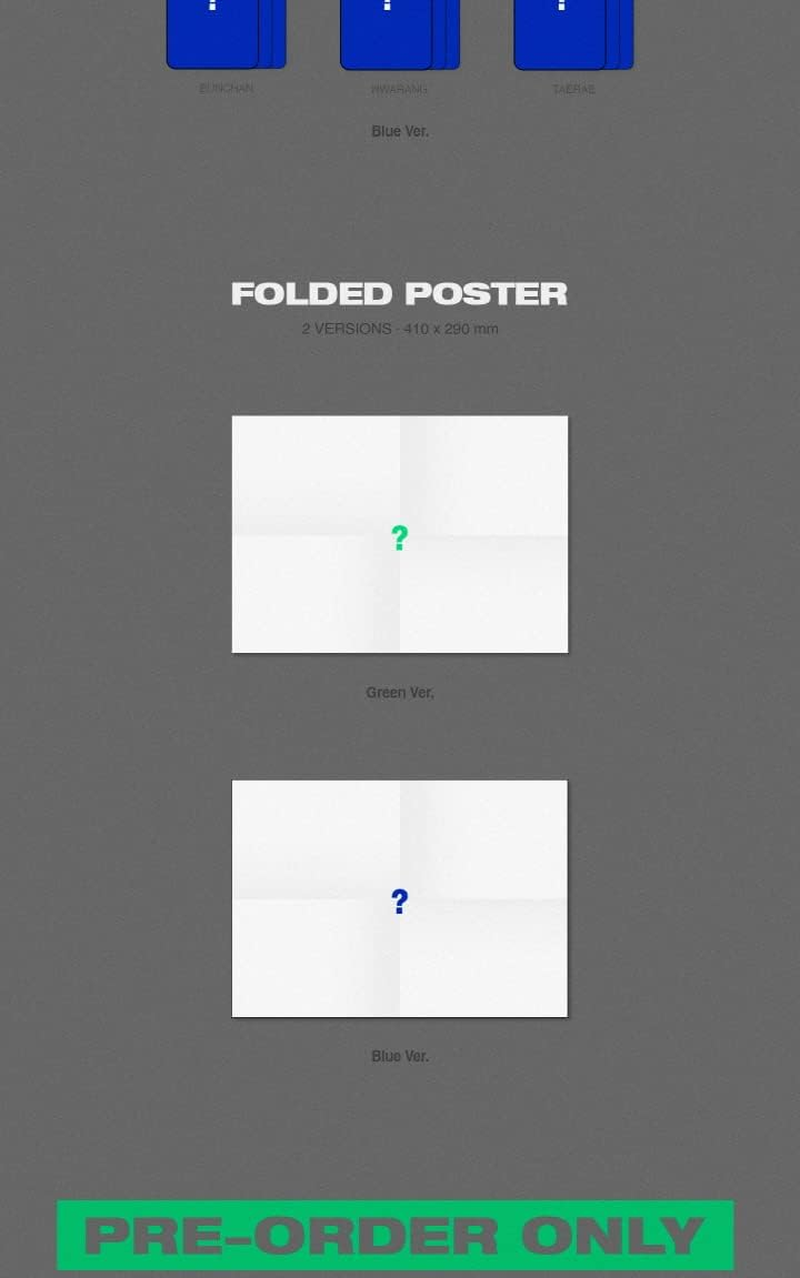 TEMPEST on and on 3Rd Mini Album Random Version Cd+1P Folding Poster on Pack+96P Photobook+1P Lyrics Paper+1P Postcard+1Ea Sticker+2Ea TPST Logo Sticker+2P Photocard+Pob+Tracking Sealed image number 1